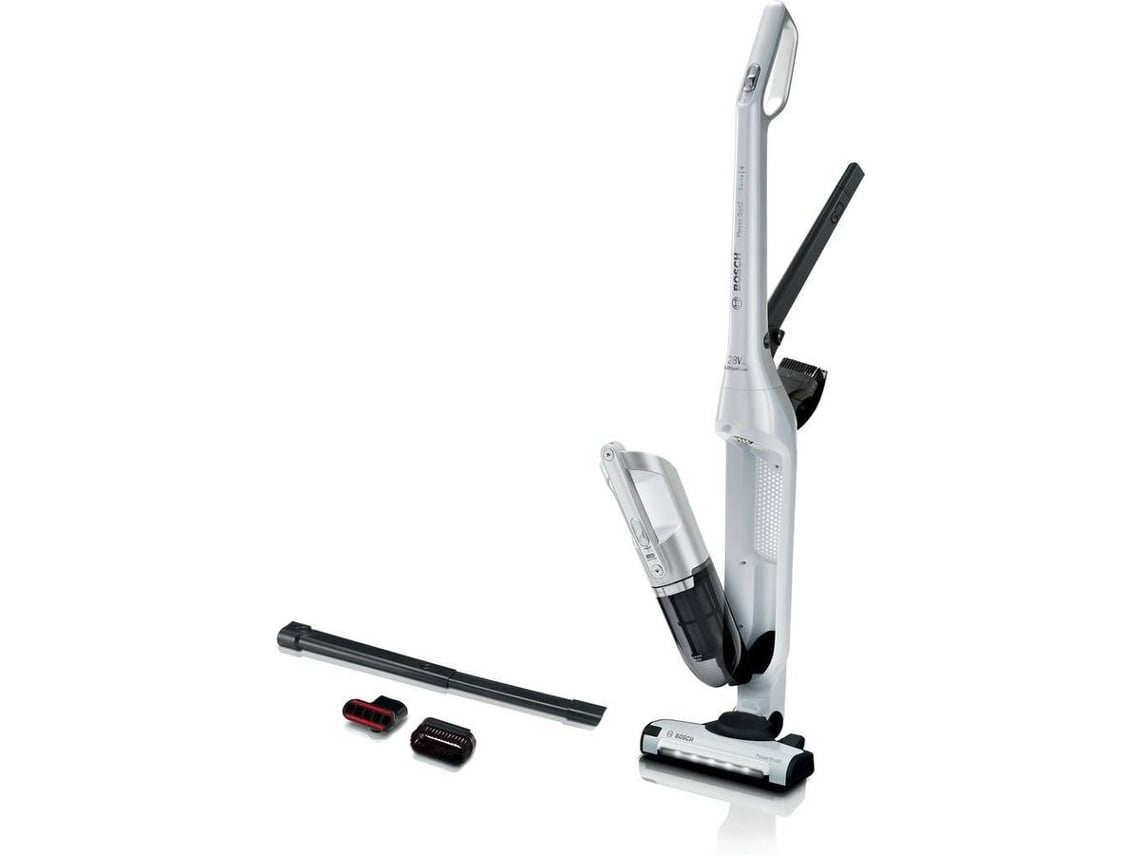 2cf98fa0282700e8a6a2c956a1e7eb790c5a754e.jpeg Aspirador Vertical BOSCH BBH3ALL28 Flexxo Série 4 (28 V - Autonomia 55 min - 400 ml) - Imagem 1