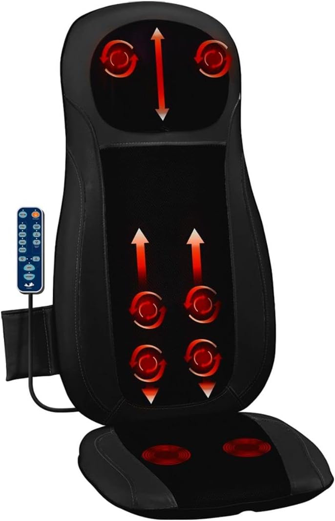 51kMwk0xXeL._AC_SL1200_.jpg Assento Massageador Neck & Back Shiatsu Seat Plus - Imagem 1