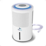 Desumidificador de Ar e Ambiente Portátil Elétrico Antimofo Silencioso Air Ion Bivolt Reservatório de 1,8 L