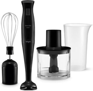 Mixer Power Inox 3 em 1 600W Elgin Lunar 110V - Mixer, triturador e batedor