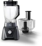 Oster Combo de liquidificador e processador de alimentos com 3 configurações para smoothies, shakes e picar alimentos - Imagem 7