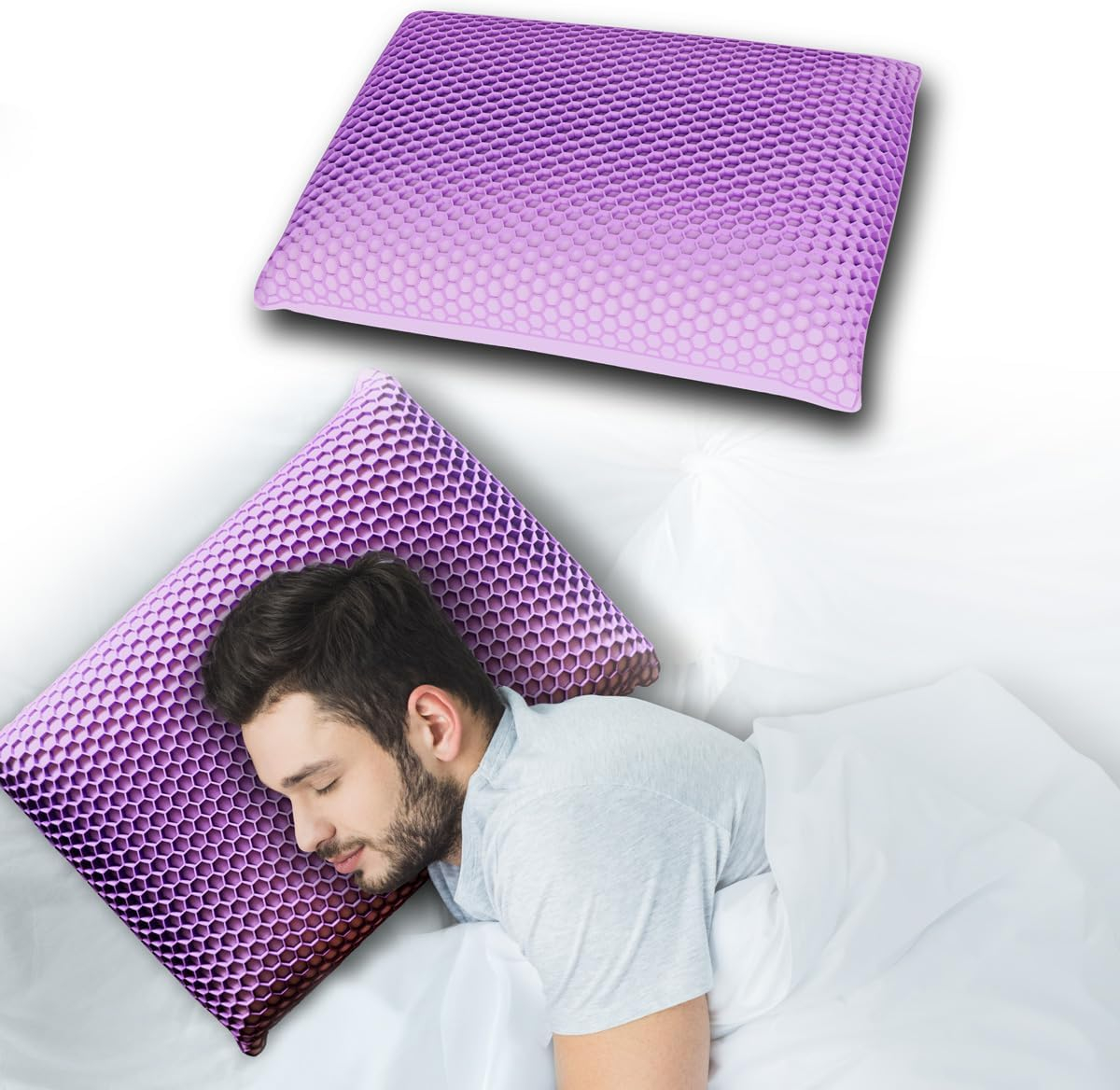 71ZX4M54WyL._AC_SL1200_.jpg Travesseiro Ortopédico Beerelax Dr.Coluna - Imagem 1