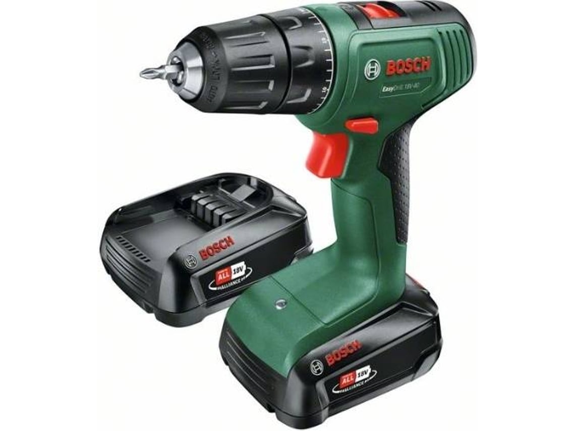 7ebc22a0a2260c64313b2e3edc85dd50528d4c9c.jpg Berbequim BOSCH Easydrill 18V-40 (2X 2,0Ah) + Al18V-20 - Imagem 1