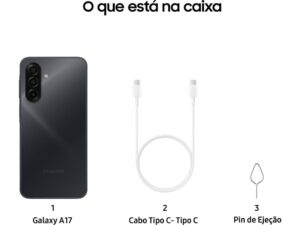 Smartphone A17 (6.7'' - 8 GB - 256 GB - Preto) - Imagem 4