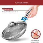 Home Hero Conjunto de panelas e frigideiras antiaderentes Granito - Imagem 4
