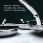 Hestan - Coleção ProBond Conjunto profissional de panelas antiaderentes TITUM de aço inoxidável - Imagem 5