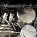 Hestan - Coleção ProBond Conjunto profissional de panelas antiaderentes TITUM de aço inoxidável - Imagem 12