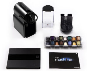 Nespresso Máquina de café expresso Inissia da De'Longhi, 680 g, 1200 watts, preta - Imagem 5
