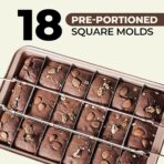 Good Dee's Forma de brownie com divisórias - Imagem 7