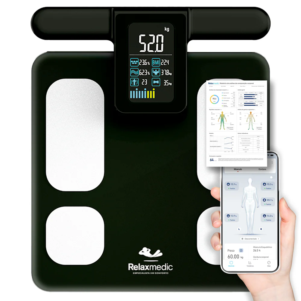 RM_2022_Emb_BalancadeBioimpedanciaBodyscanPro_ImagensWeb3Preta_A Balança Digital de Bioimpedância BodyScan Pro - Imagem 1