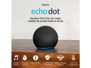 Assistente inteligente ECHO Dot 5 (Alexa - Preto) - Imagem 5