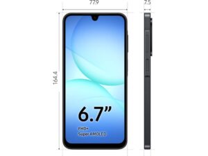 Smartphone A17 (6.7'' - 8 GB - 256 GB - Preto) - Imagem 3