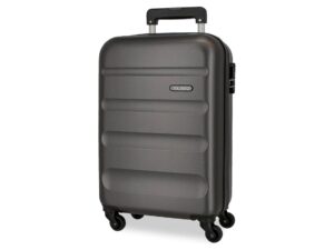 Mala de Cabine Expansível ROLL ROAD Flex Cinzento (38x55x20+5cm - 35L)